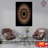 1 Pc Wooden Wall Frame Abstract (fs-0029)