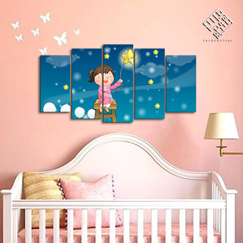 5 SPLIT KIDS WALL FRAME (AJ-014)