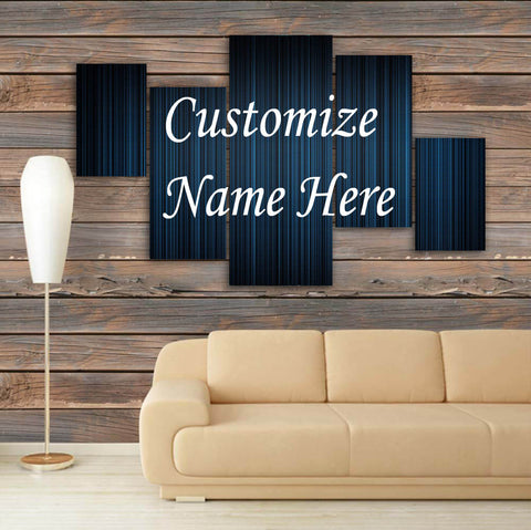 CUSTOMIZED 3D NAME FRAME - DIGITALLY PRINTED (CNF-010)