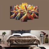 5 Split 3D Wall Frame - Digitally Printed (SKu-WF017)