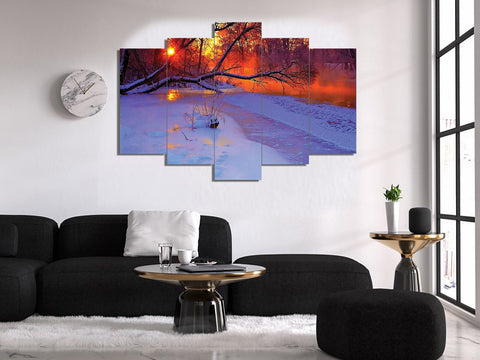 5 Split 3D Wall Frame - Digitally Printed (SKu-WF041)