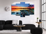 5 Split 3D Wall Frame - Digitally Printed (SKu-WF031)