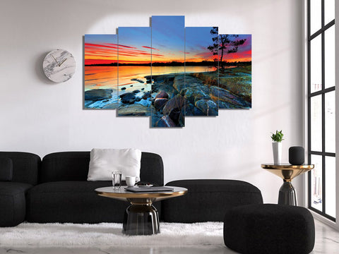 5 Split 3D Wall Frame - Digitally Printed (SKu-WF031)