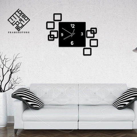 ACRYLIC WALL CLOCK (SKU-AC012)