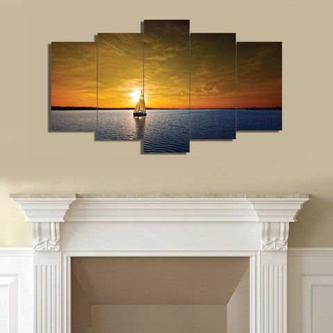 5 Split 3D Wall Frame - Digitally Printed (SKu-WF052)