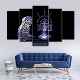 5 SPLIT 3D WALL FRAME - DIGITALLY PRINTED (SKU-WF2147)