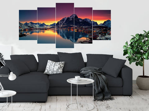 5 Split 3D Wall Frame - Digitally Printed (SKu-WF090)