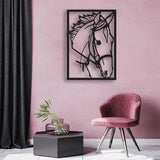 WOODEN HORSE SKETCH (BLACK)