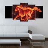 5 SPLIT CANVAS WALL FRAME - (Sku-WF0201)