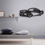 WOODEN CAR WALL ART  (BLACK)