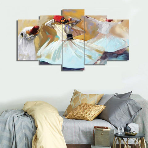 5 Split 3D Wall Frame - Digitally Printed (SKu-WF021)