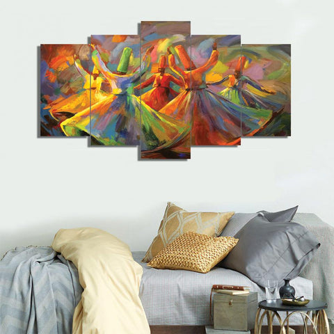 5 Split 3D Wall Frame - Digitally Printed (SKu-WF04)