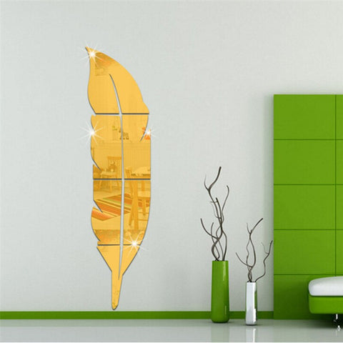 Acrylic Mirror Leaf (GOLD) LARGE