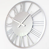 Glossy Roman Skeleton Acrylic Wall Clock