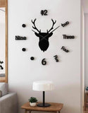 DEER WALL CLOCK (LARGE SIZE)