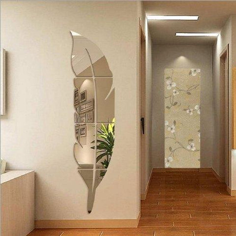 Acrylic Mirror Leaf (Silver) LARGE